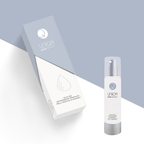 UNIQA OLIO GEL DETERGENTE IDRATANTE PELLI SECCHE O SENSIBILI 100ml